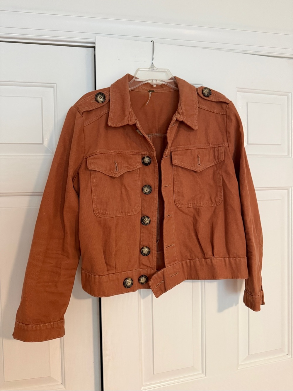 Free people cropped jacket - size medium